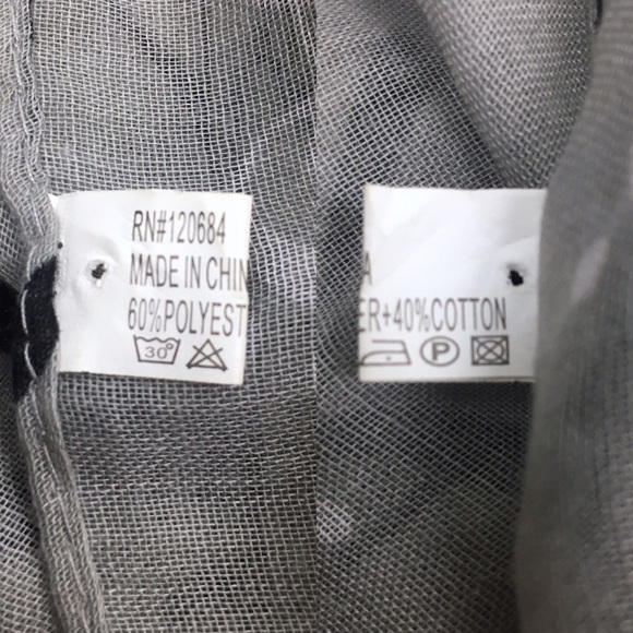 TORRID Scarf Music Notes Sheer & Knit Chunky Grey Infinity Warm Cozy Lot of 2 - Picture 6 of 12